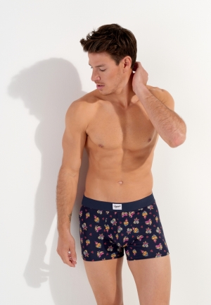 Love Story Navy print