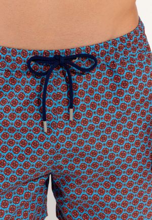 Anglet Turquoise print